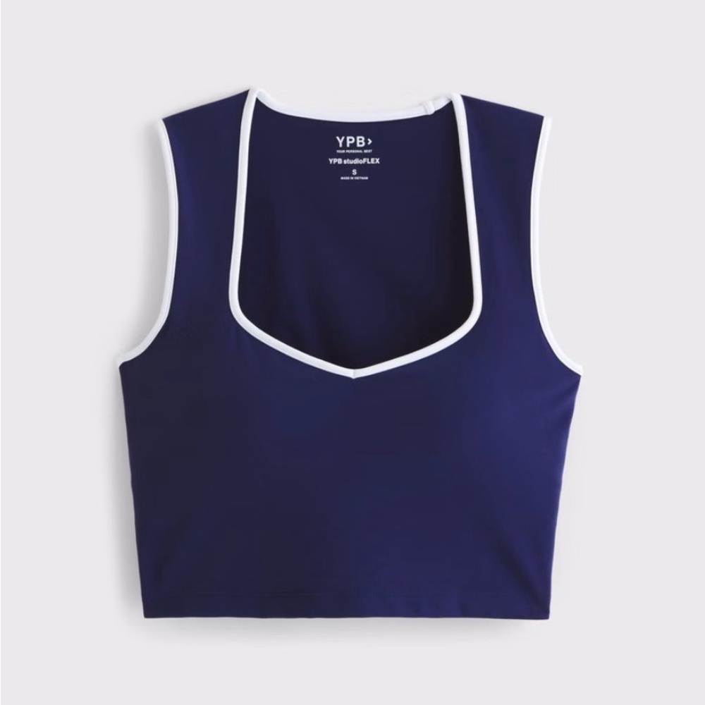 YPB Navy Blue Sleeveless Top